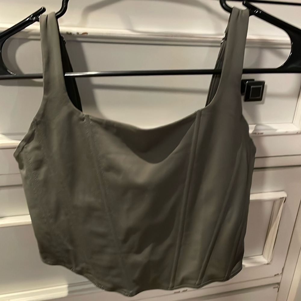 Corset crop top - BRAND NEW